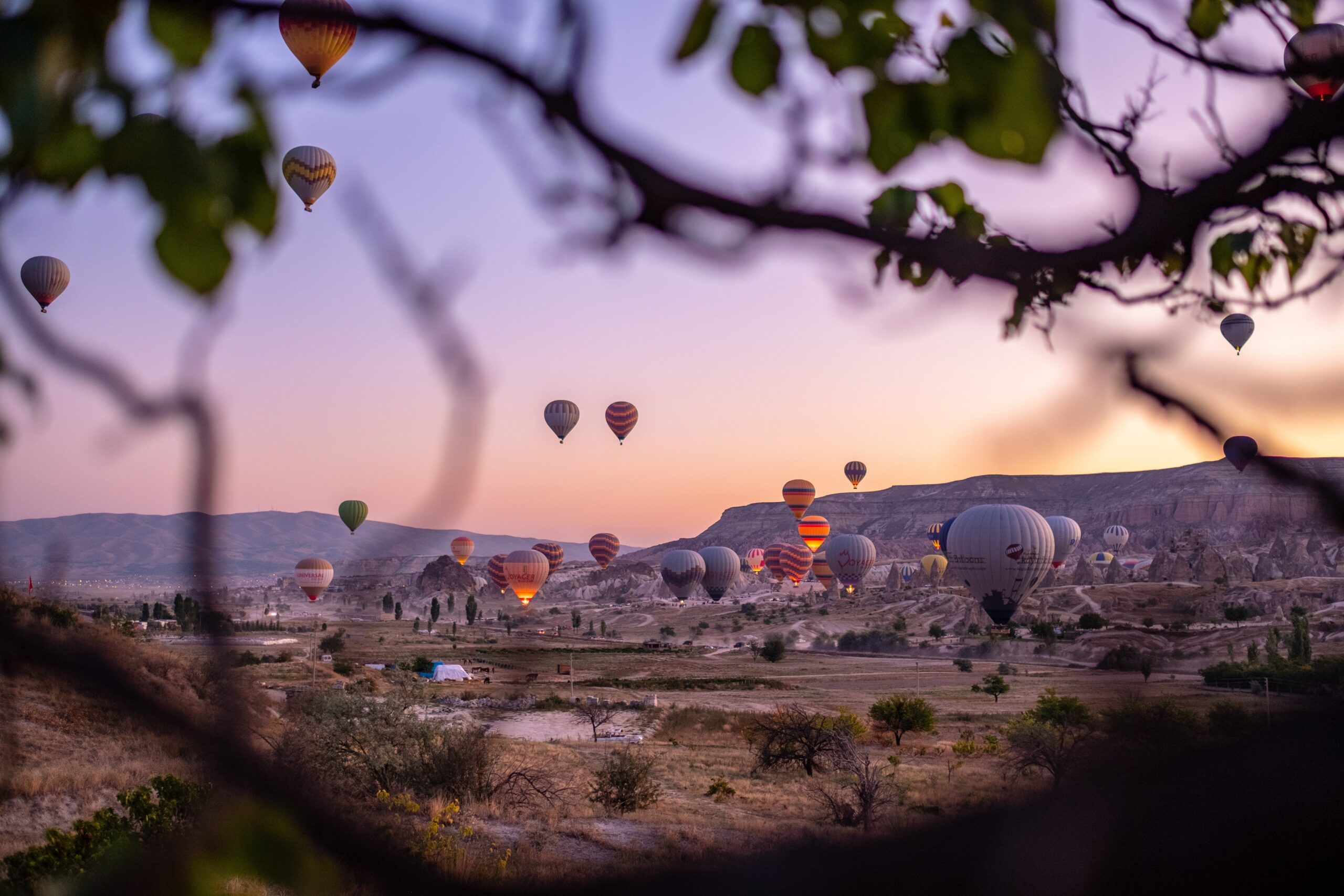 Heißluftballons